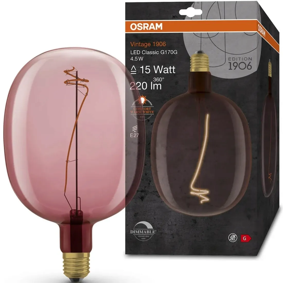 zarowka-dekoracyjna-led-e27-45w-sciemnialna-osram-stan-nowy