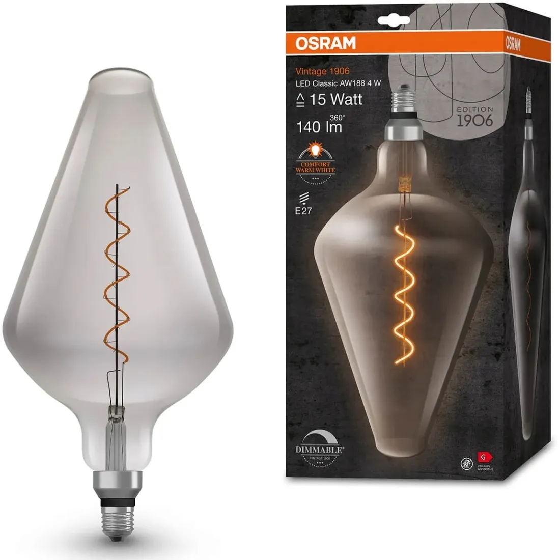 zarowka-dekoracyjna-led-e27-4w-sciemnialna-osram-stan-nowy