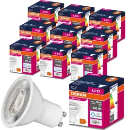 10x-zarowka-led-gu10-45w-50w-350lm-6500k-osram