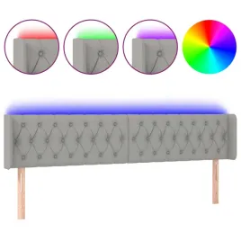 zaglowek-led-jasnoszary-203x16x78-88cm