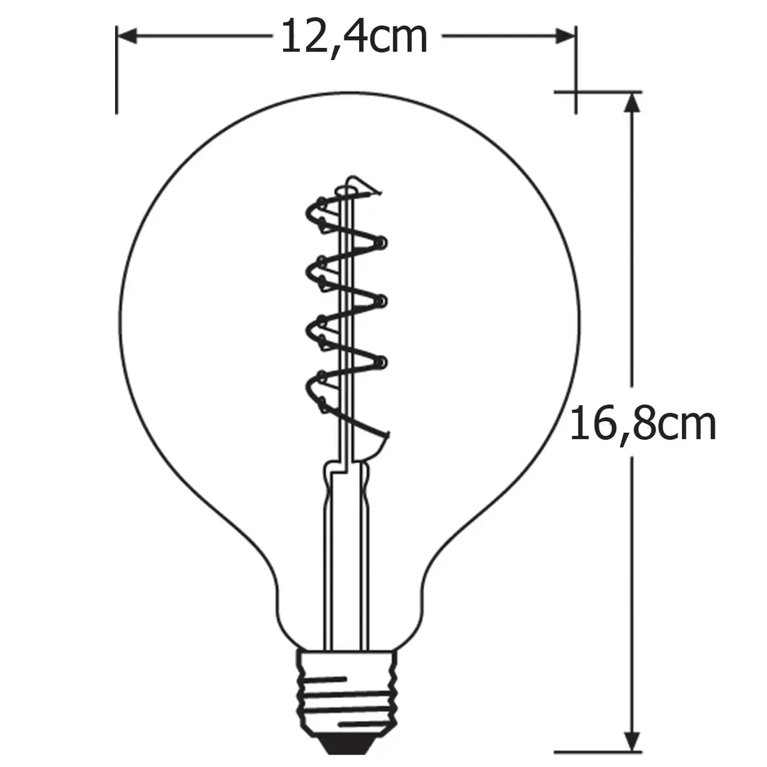 zarowka-dekoracyjna-led-e27-45w-sciemnialna-osram-stan-nowy