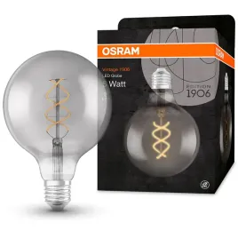 Zdjęcie produktu Żarówka Dekoracyjna LED E27 G125 4W 1800K OSRAM