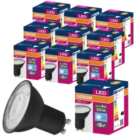 10x-zarowka-led-gu10-69w-80w-6500k-czarna-osram