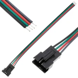 zlaczka-meska-do-tasmy-led-4pin-rgb-z-przewodem