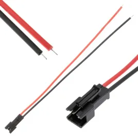 zlaczka-damska-do-tasmy-led-2pin-z-przewodem