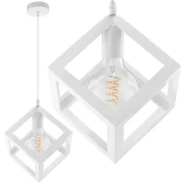 lampa-wiszaca-geometryczna-kostka-zwis-e27-loft