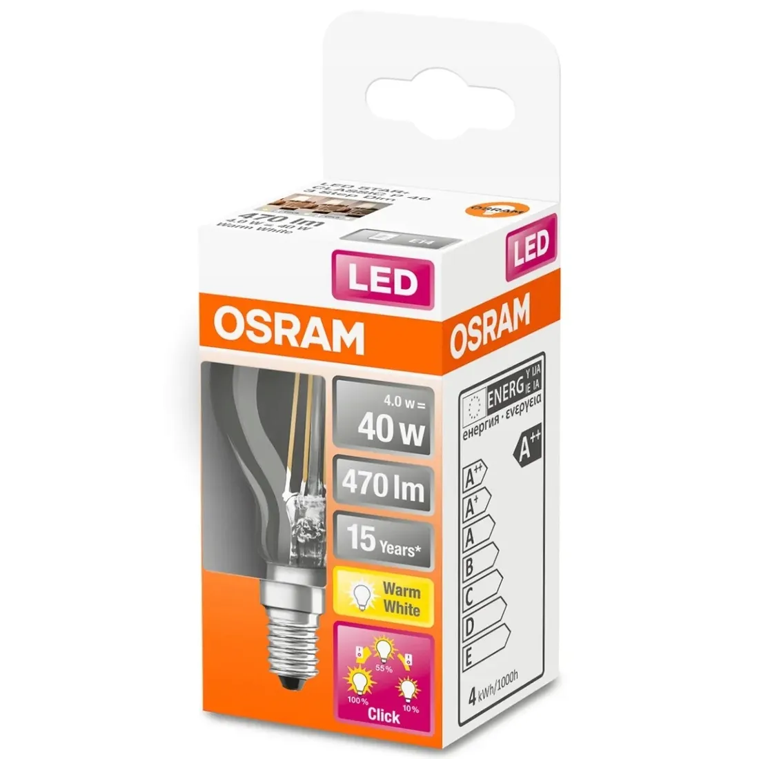 zarowka-led-e14-4w-40w-2700k-sciemnialna-osram-stan-nowy