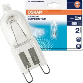 Zdjęcie produktu ŻARÓWKA HALOGENOWA G9 33W 2700K Ściemnialna OSRAM