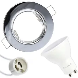 zestaw-oprawa-halogenowa-chrom-led-gu10-6w