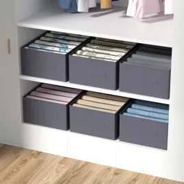 orlisa-organizer-do-szafy-4-sztuki-pojemnik-z-6-przegrodkami-szary
