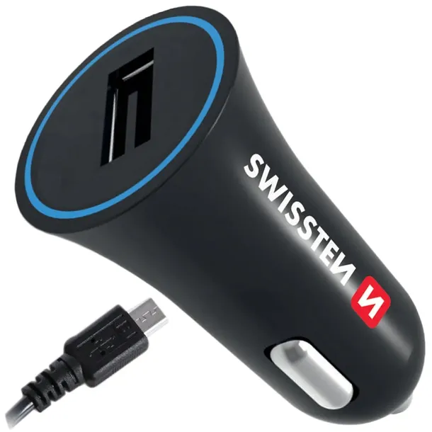 swissten-ladowarka-samochodowa-usb-kabel-microusb-stan-nowy-waga-z-opakowaniem-0-15-kg