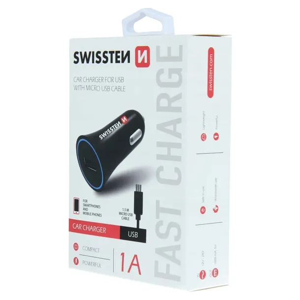 swissten-ladowarka-samochodowa-usb-kabel-microusb-waga-z-opakowaniem-0-15-kg-stan-nowy