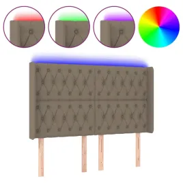 zaglowek-led-taupe-147x16x118-cm