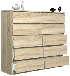 komoda-dab-sonoma-york-120-10-szuflad-producent