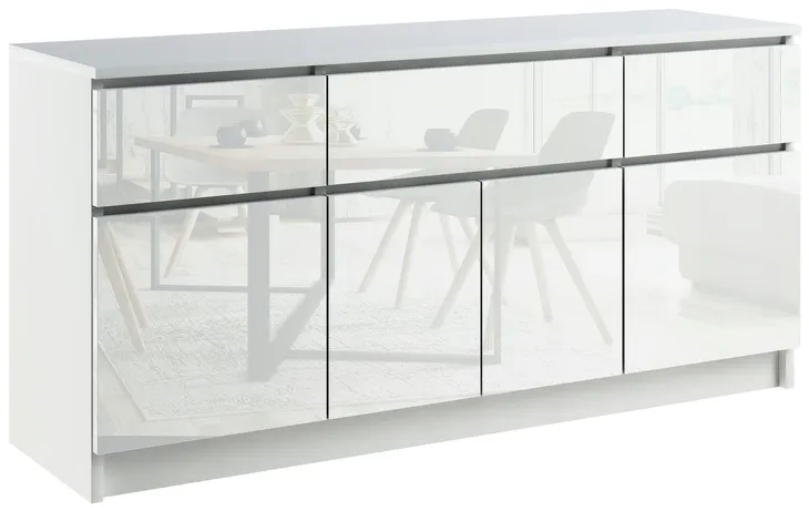 KOMODA 140cm POŁYSK PRODUCENT ASTRA 140-43N