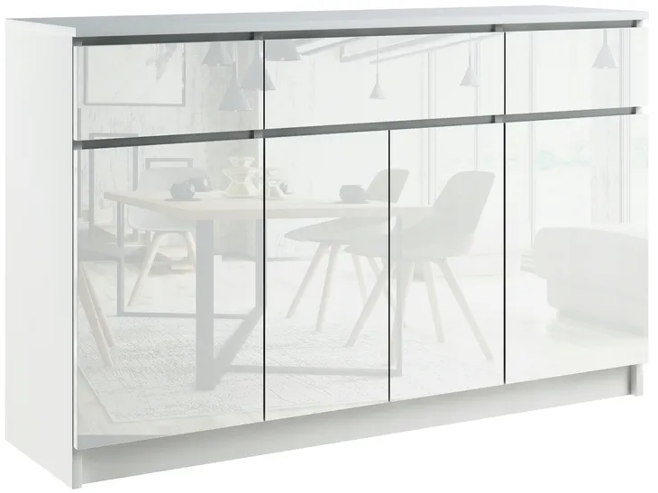 KOMODA 140cm POŁYSK PRODUCENT ASTRA 140-43W