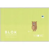 blok-techniczny-bialy-a4-10-ark-bandb-kids-paste-stan-nowy