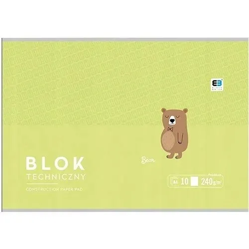 blok-techniczny-bialy-a4-10-ark-bandb-kids-paste-stan-nowy