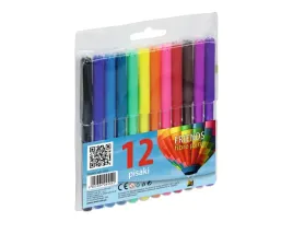 pisaki-12-kolorow-flamastry-szkolne