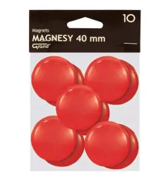 magnes-biurowy-do-tablic-40mm-grand-czerwony-10szt