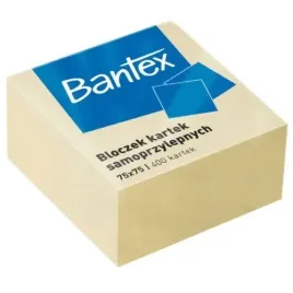 notes-samoprzylepny-karteczki-75x75-zolty-bantex