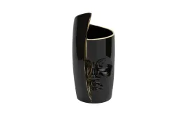 ceramiczny-wazon-dekoracyjny-twarz-czarno-zloty