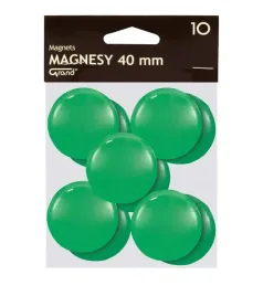 magnes-biurowy-do-tablic-40mm-grand-zielony-10szt
