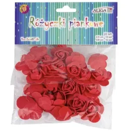 derkoracja-rozyczki-piankowe-czerwone-22-szt