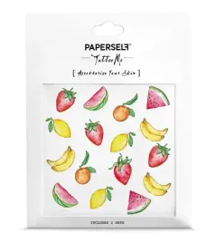 paperself-tattoo-naklejka-tatuaz-owoce-kolorowy