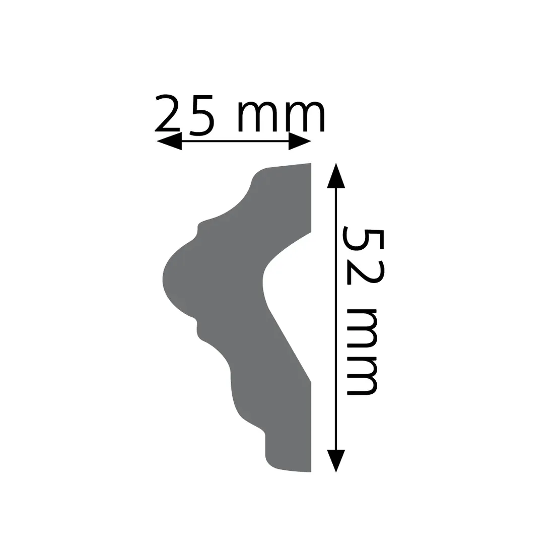 listwa-scienna-gladka-creativa-lng-04-5-cm-stan-nowy