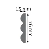 listwa-scienna-gladka-creativa-lng-18-76cm-stan-nowy