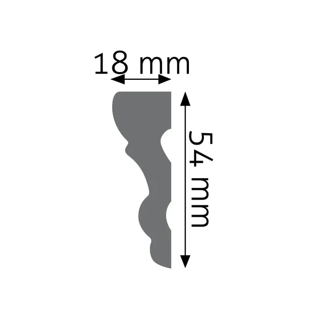 listwa-scienna-gladka-creativa-lng-05-54-cm-stan-nowy