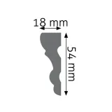 listwa-scienna-gladka-creativa-lng-05-54-cm-stan-nowy
