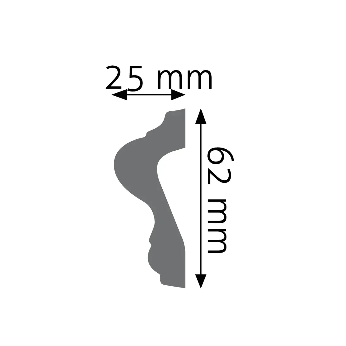 listwa-scienna-gladka-creativa-lng-15-6cm-stan-nowy