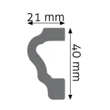 listwa-scienna-gladka-creativa-lpc-14-38cm-stan-nowy