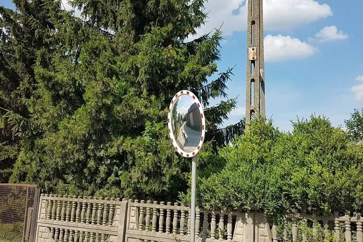 lustro-drogowe-pmma-akryl-o500-stan-nowy
