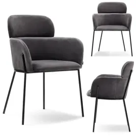 designerskie-krzeslo-z-podloketnikami-biagio-grafit-velvet