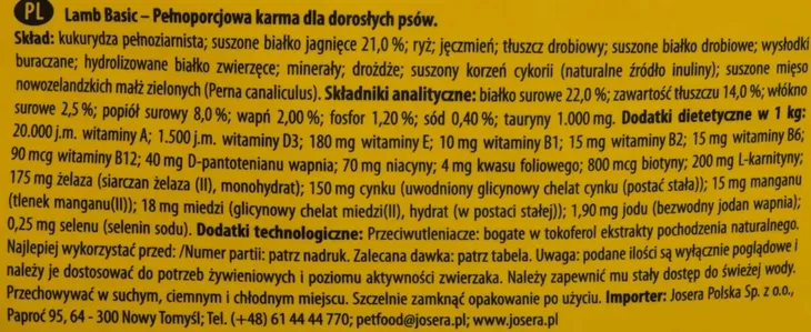 josera-josidog-lamb-basic-karma-sucha-dla-psow-15kg