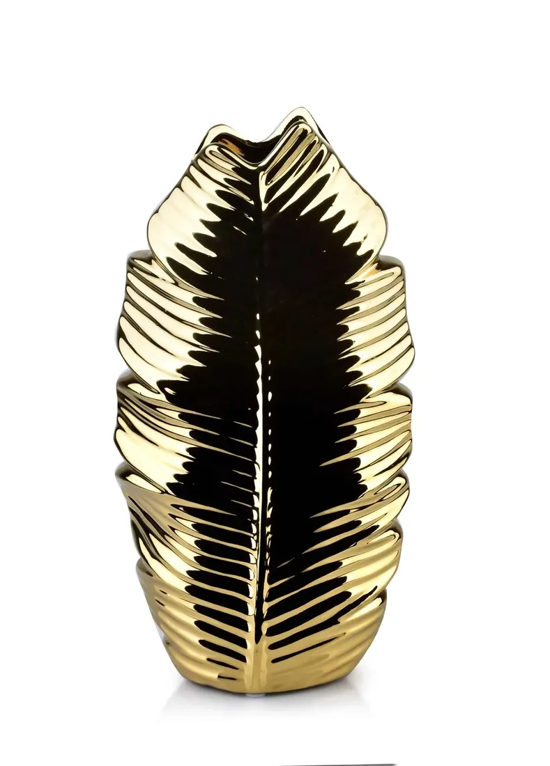 leaf-gold-wazon-7x14xh28cm