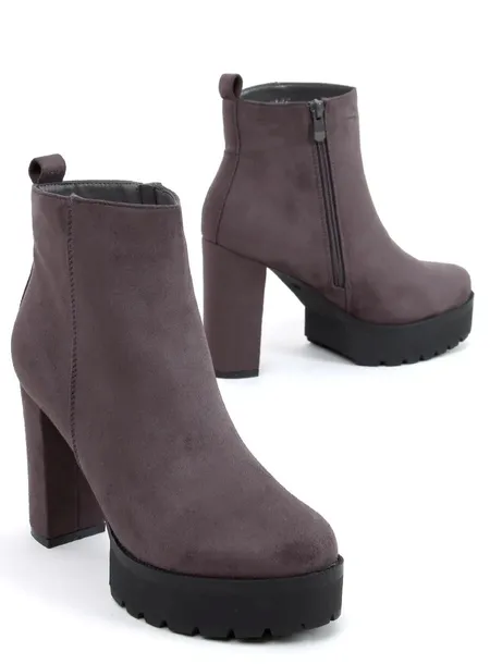 botki-na-platformie-rumma-grey-40-stan-nowy