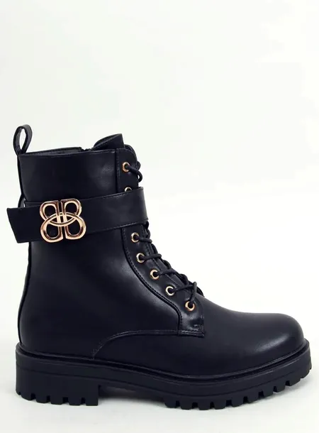 botki-militarne-vicky-black-38-stan-nowy