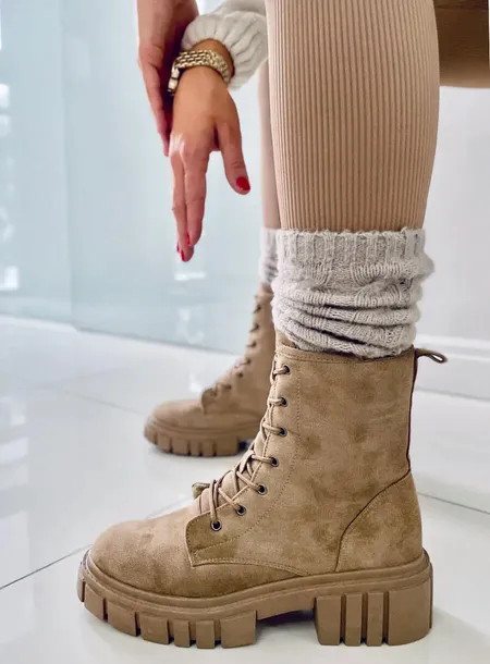 botki-sznurowane-kelis-khaki-38-rozmiar-38