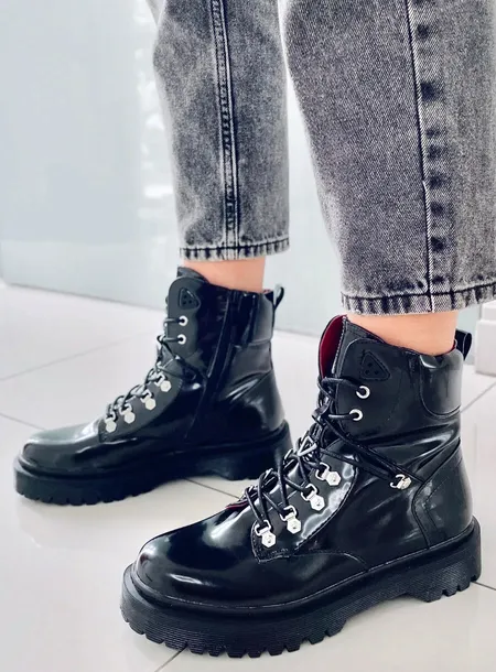 botki-sznurowane-kari-black-40