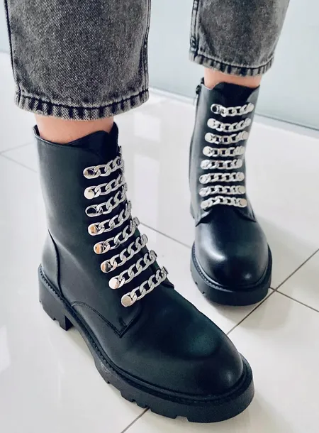 botki-glany-licowe-jansen-black-40-stan-nowy
