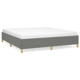 rama-lozka-160x200-cm-ciemnoszara-tkanina-sklejka