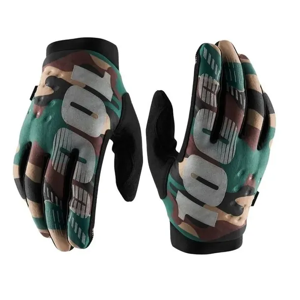100-procent-rekawice-brisker-softshell-camo-m-stan-nowy