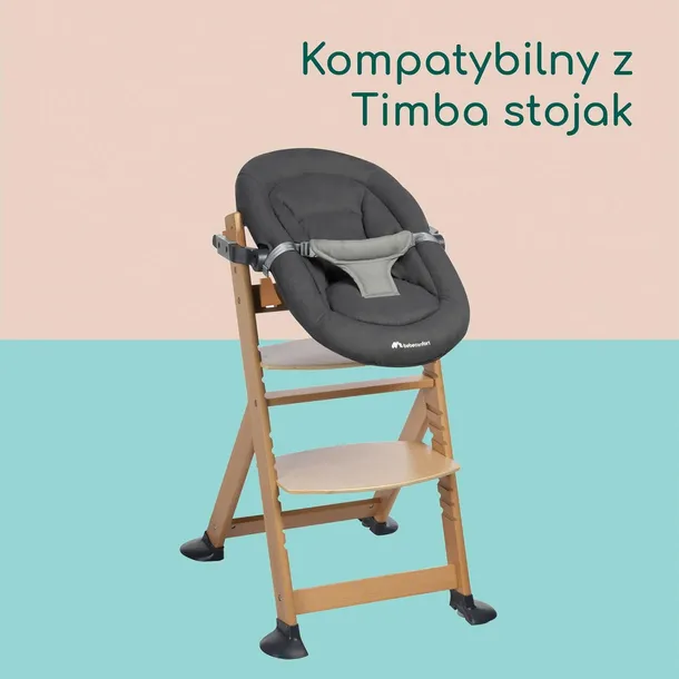 bebe-confort-bujaczek-timba-2w1-rocker-tinted-graphite-material-tkanina
