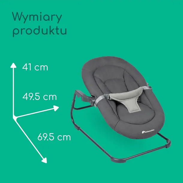 bebe-confort-bujaczek-timba-2w1-rocker-tinted-graphite-stan-opakowania-uszkodzone