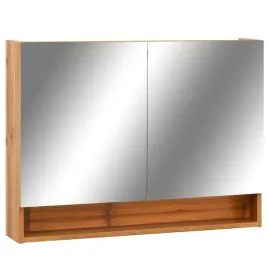 lustrzana-szafka-scienna-led-debowa-srebrna-80x15x60-cm