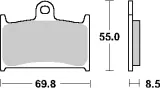 sbs-klocki-hamulcowe-kh145-kh236-evo-sinter-stan-nowy